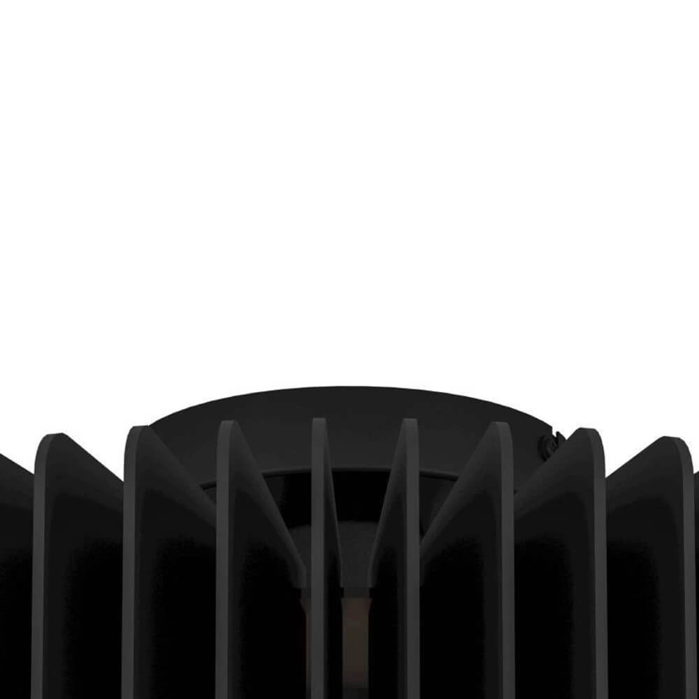 Deckenleuchte aus Holz Palombaia Ø 50cm - schwarz Eglo 9008606274024