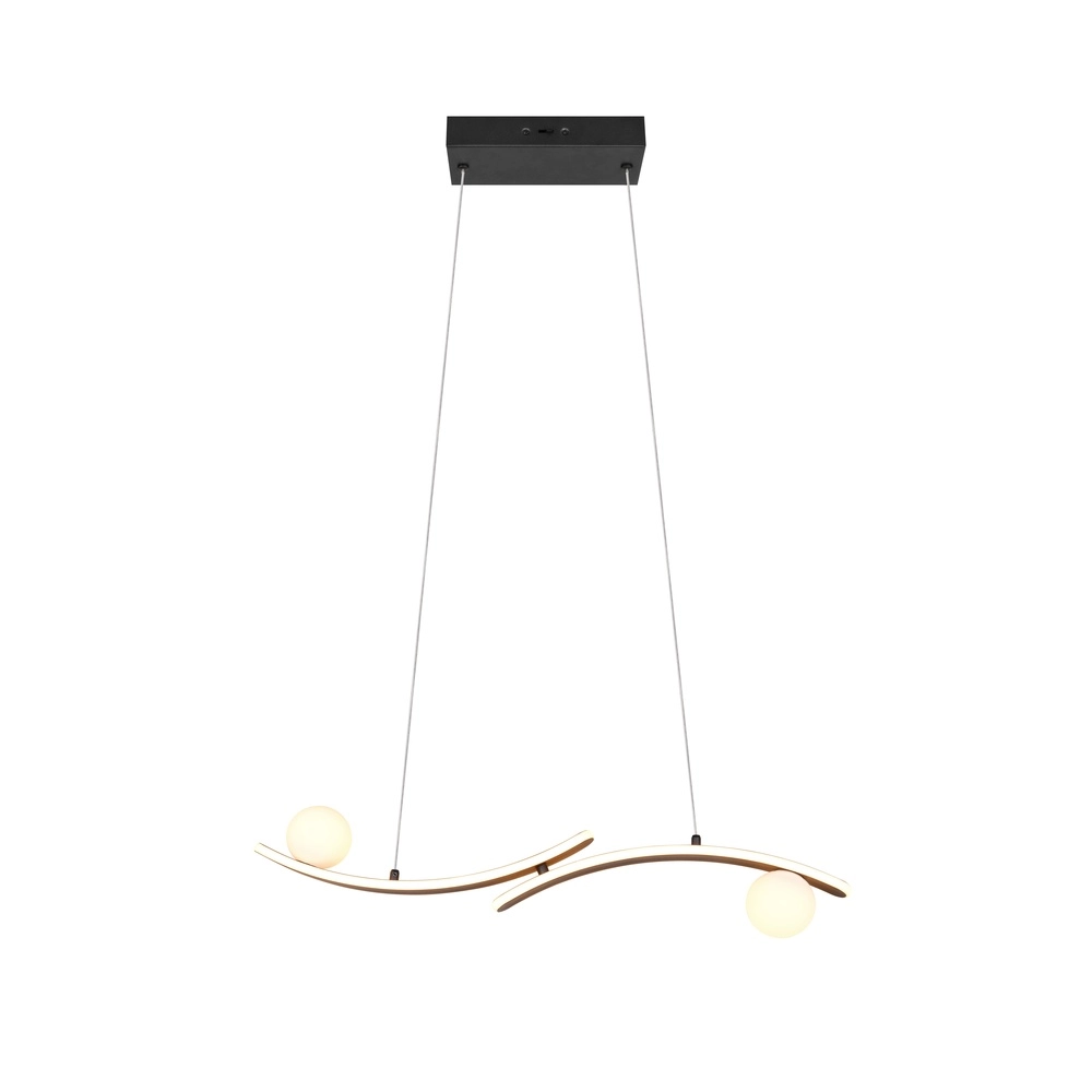 Design-Pendellampe Napoli Schwarz Trio 4017807683462