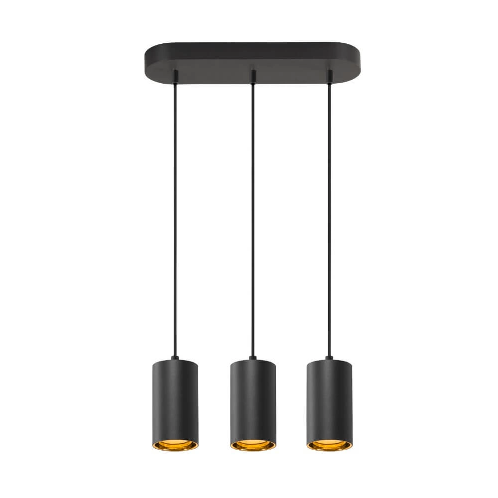Pendelleuchte Asto Tube schwarz 3x GU10 SLV 4024163266055