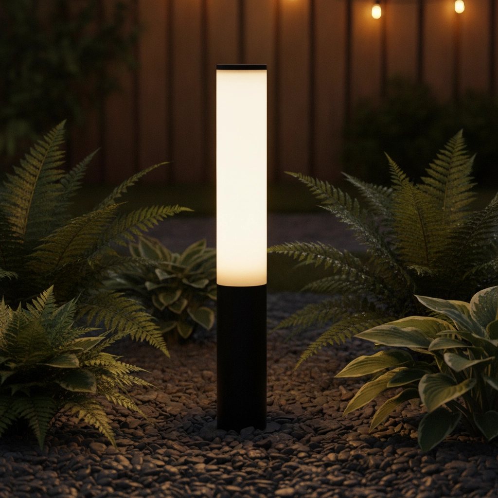 Design-Gartenleuchte Tube 60cm
