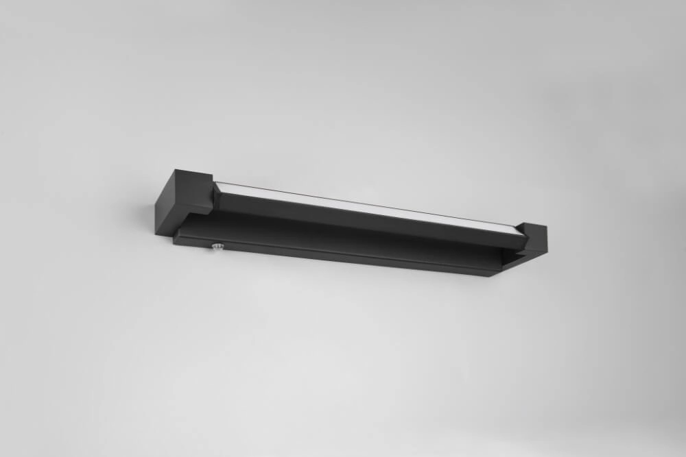 LED-Spiegellampe Fabrizio 50cm - schwarz Trio 4017807616781