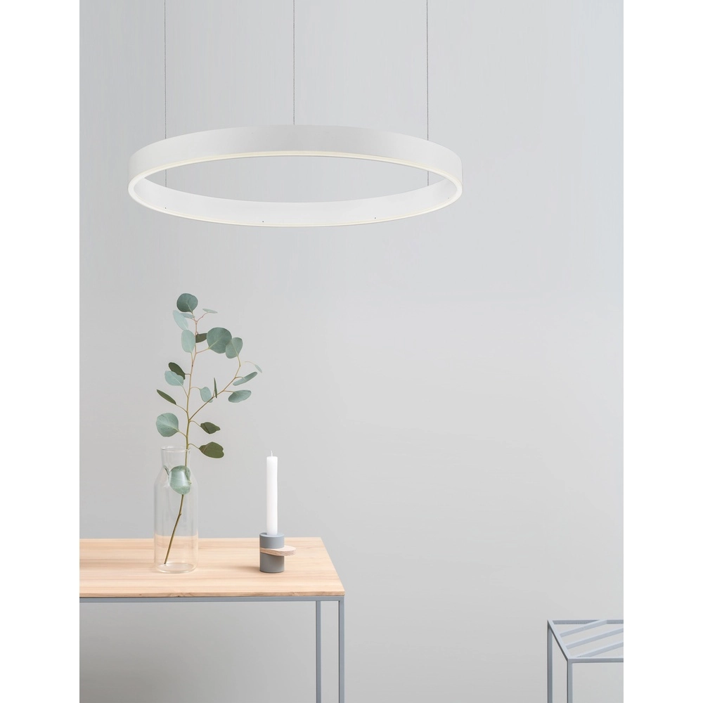 Pendelleuchte Motif weiß Ø 60cm 3000K