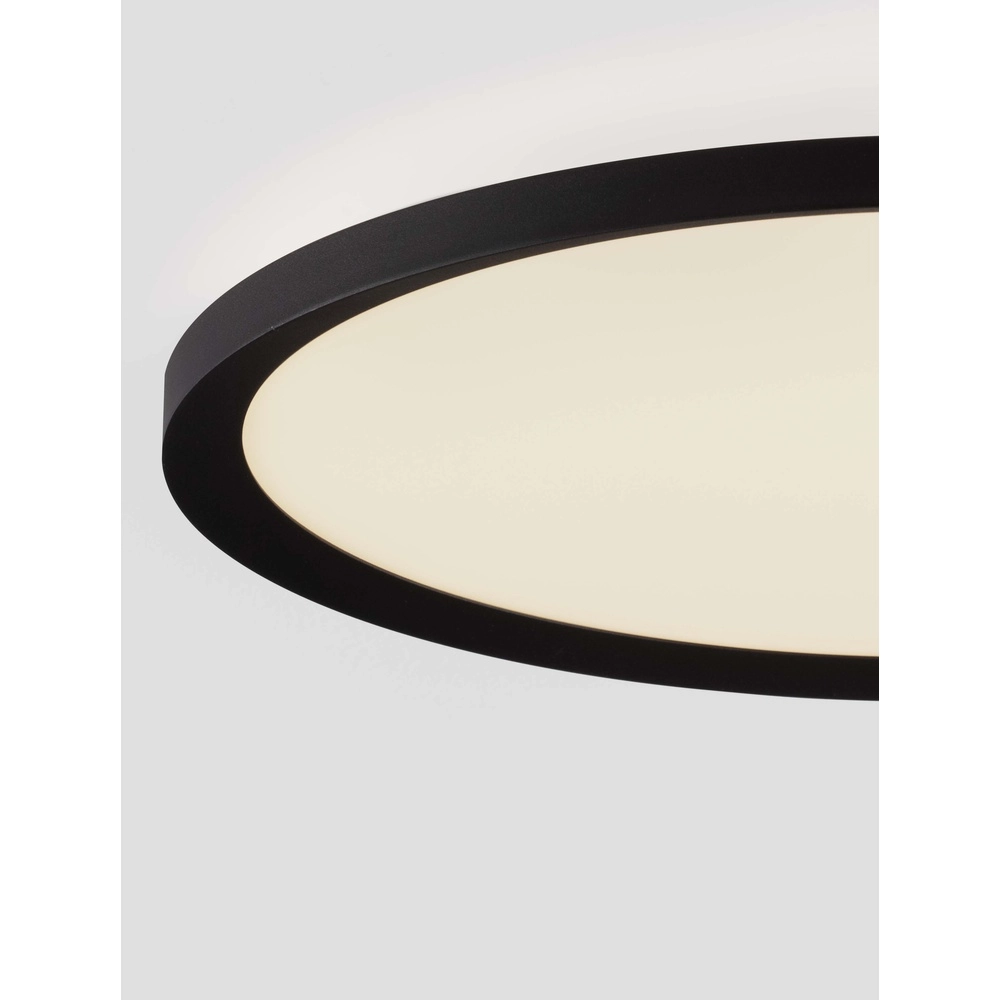 Deckenleuchte Aoton schwarz Ø 40cm Lyora 5212017448705