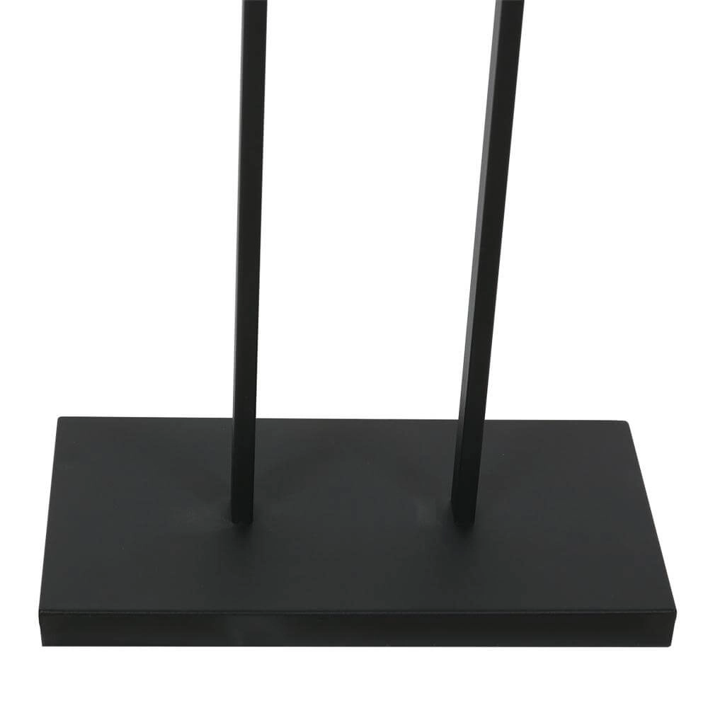 Stehleuchte 160cm Stang schwarz mit blauer Kapuze Steinhauer 8712746173918
