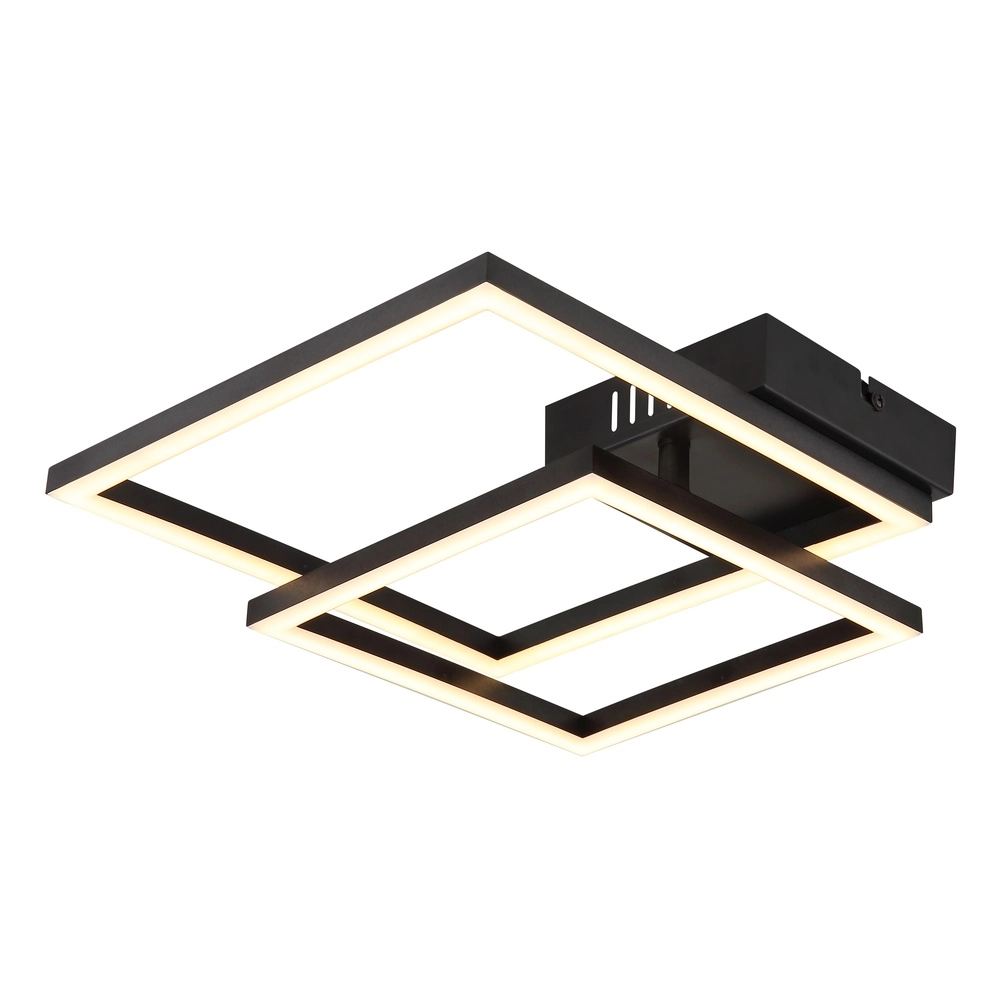 Elegante Deckenlampe Tyler Schwarz Globo 9007371453818