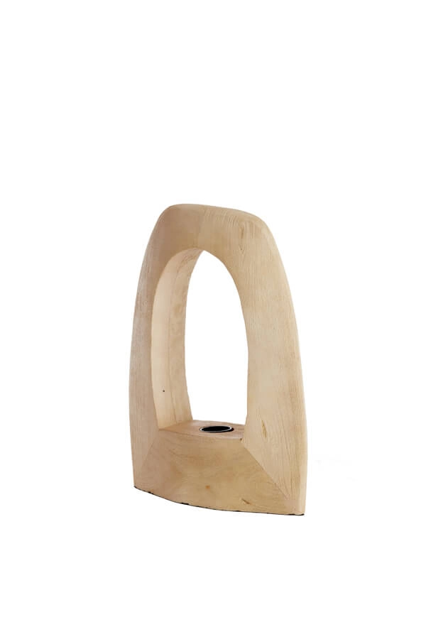 Tischlampe aus Holz Carini 17 x 35 cm Light & Living 8717807701239