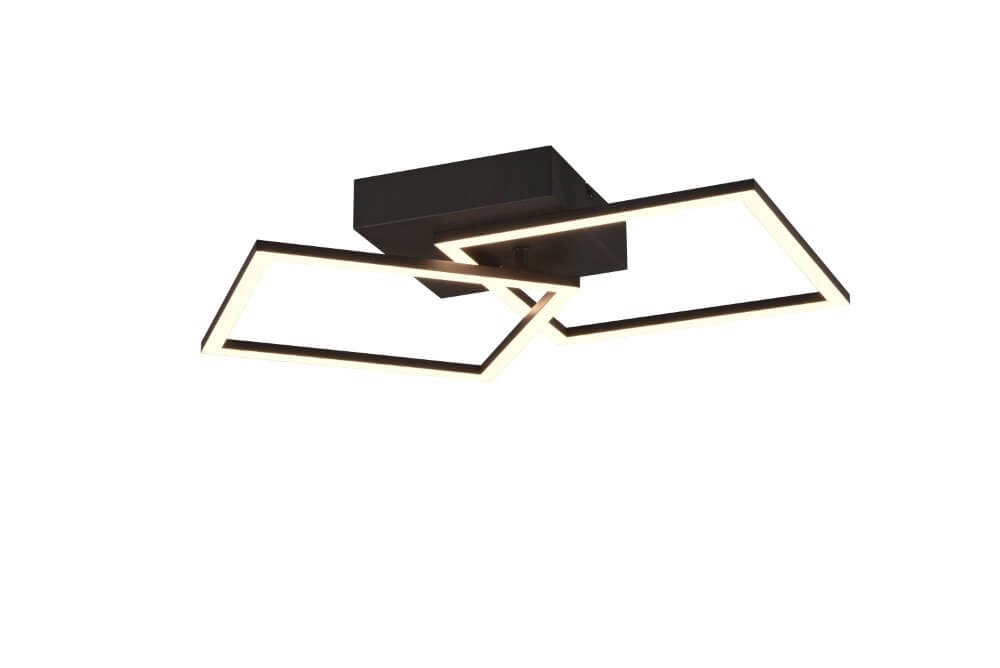 Designer-Deckenleuchte Trail Schwarz Trio 4017807577112