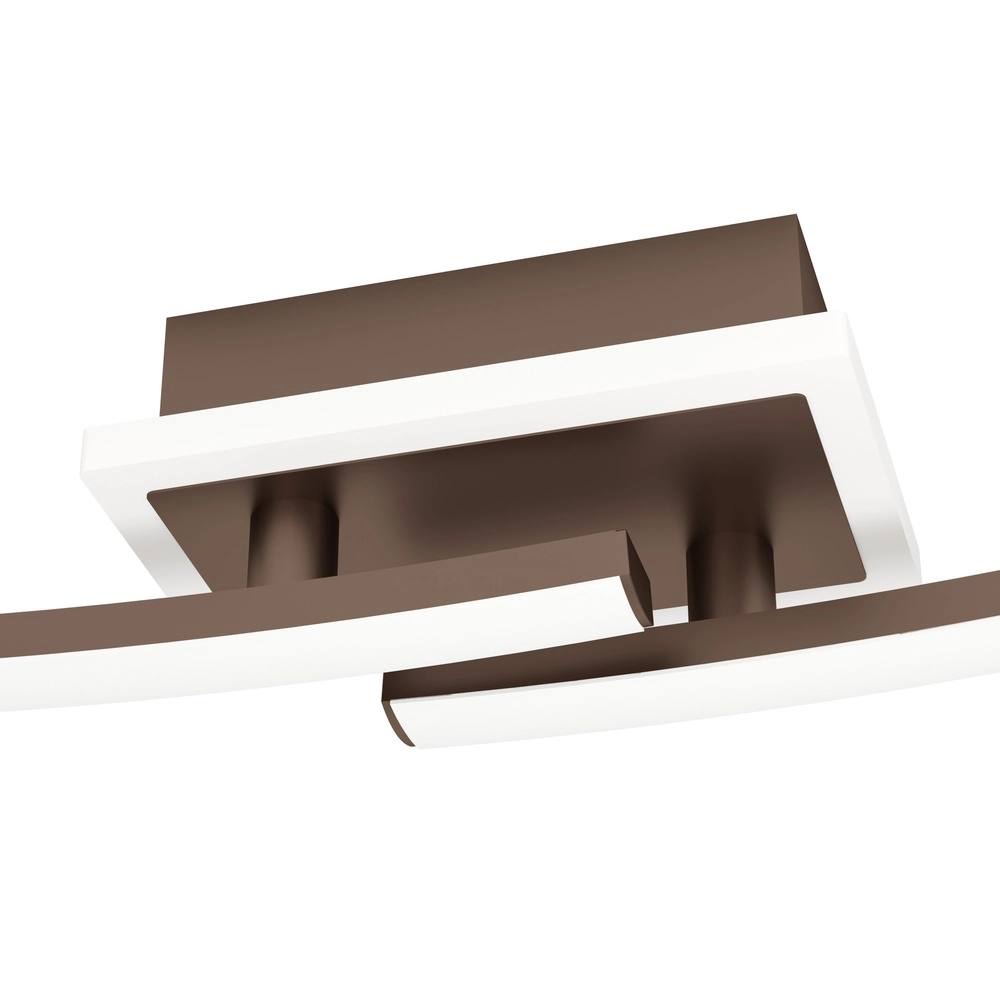 Deckenlampe Lungolago LED – Bronze – quadratisch Eglo 9008606316083