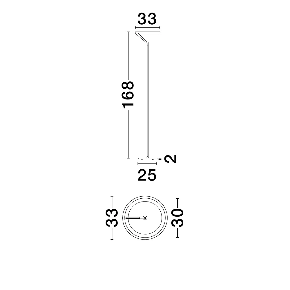 Stehlampe Tilia mokkabraun Lyora 5212017461995