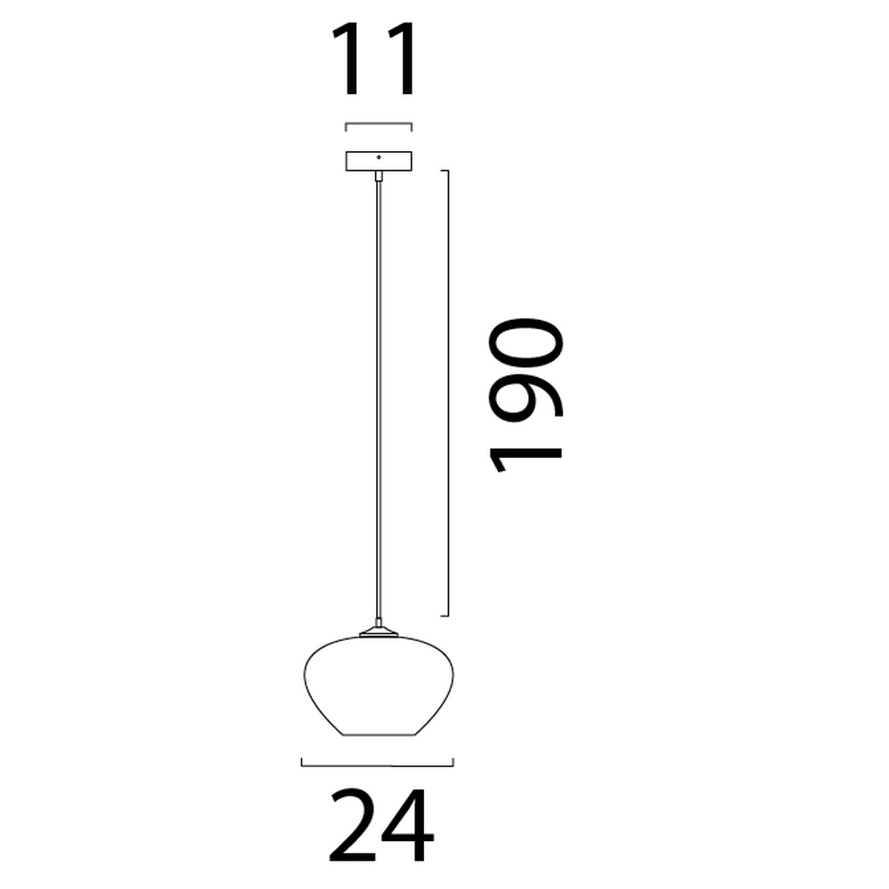 Denken Sie an eine Papier-Pendellampe Cartone Ø 24 cm Masterlight 8718121396675