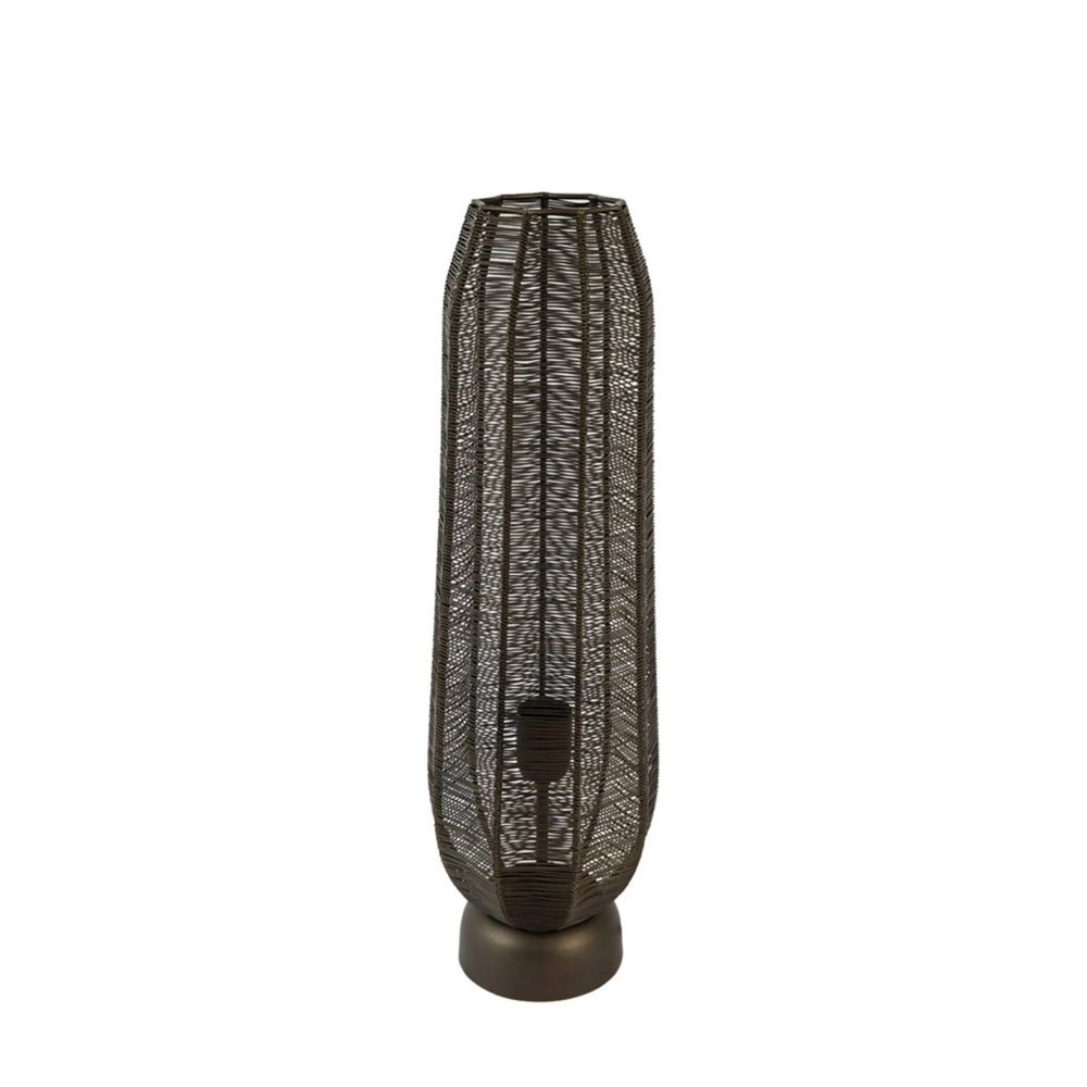 Tischlampe Samret Braun 60 cm