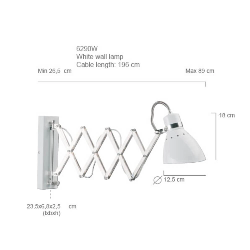 Wandleuchte Spring weiß Steinhauer 8712746068696