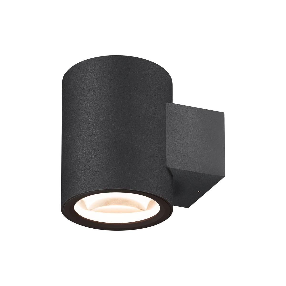 Up- & downlighter Oculus 12,5 cm schwarz