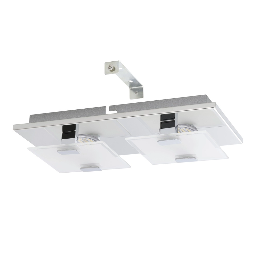 Moderne Deckenlampe Vicaro 2-Licht Chrom Eglo 9002759933128