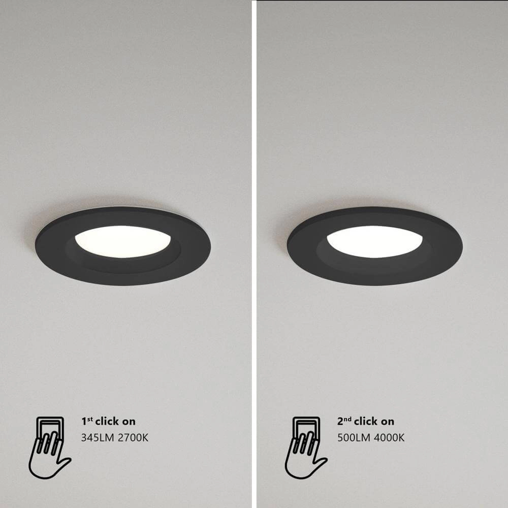 Einbaustrahler Tiaki schwarz Nordlux 5704924016516