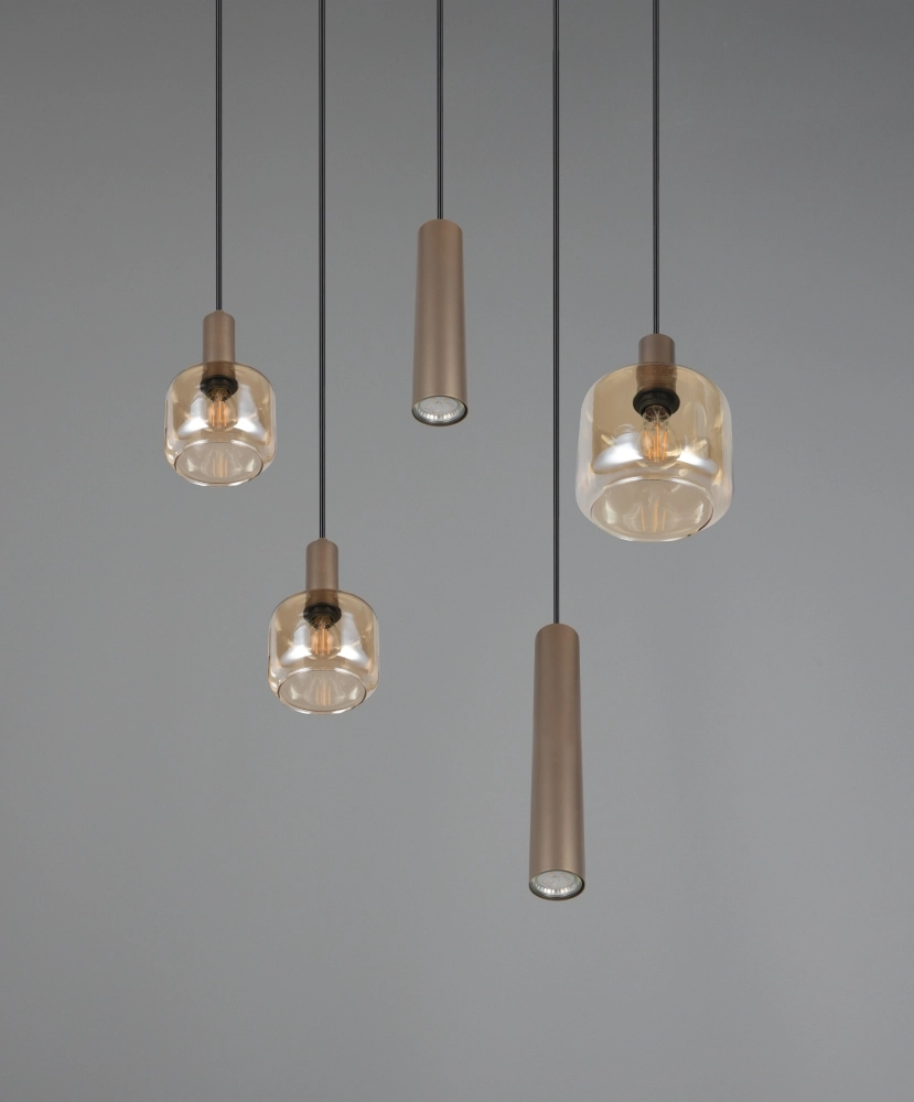 Design-Pendellampe Mataro 5-Licht (2x GU10) Trio 4017807707717