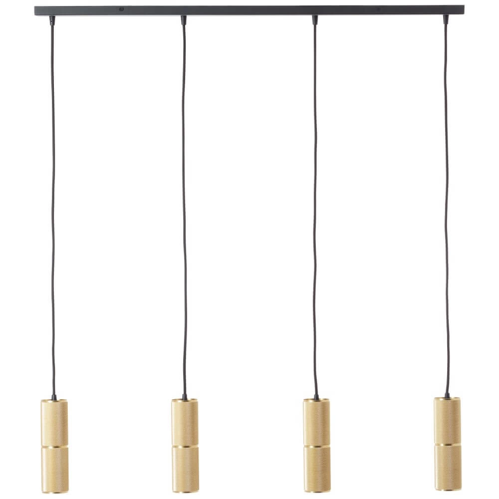 Hängelampe mit 4 Leuchten Marty Gold Brilliant 4004353438332