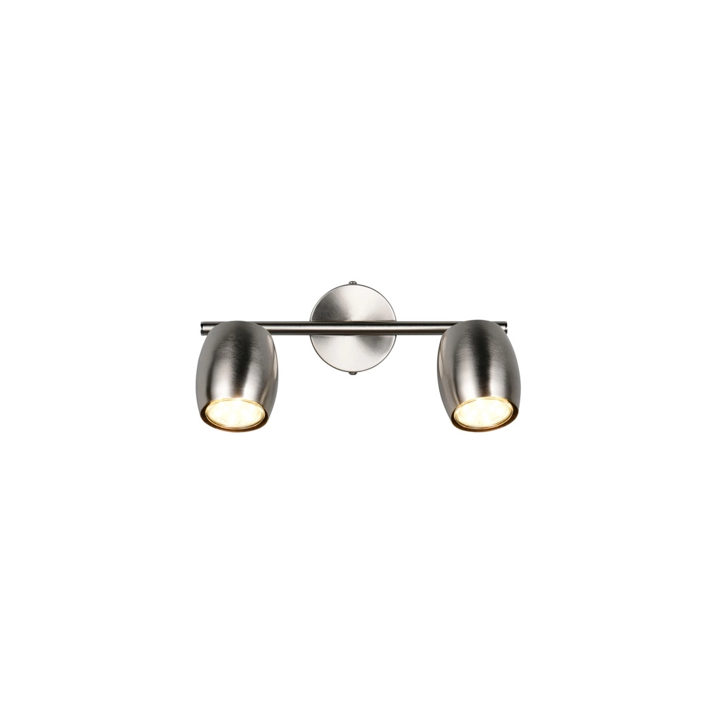 Deckenlampe Nancy 2-helles Nickel Trio 4017807656688