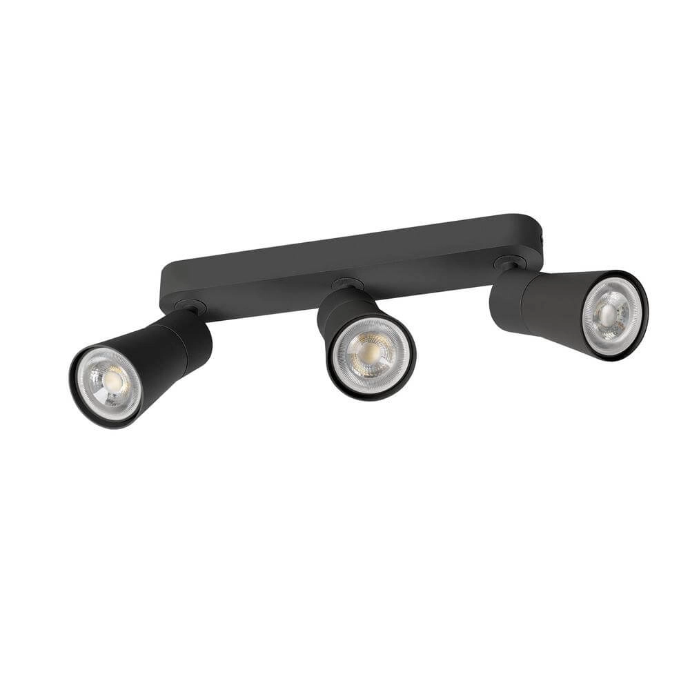 Spott Puri 2.0 Cone schwarz 3-flammig SLV 4024163294027