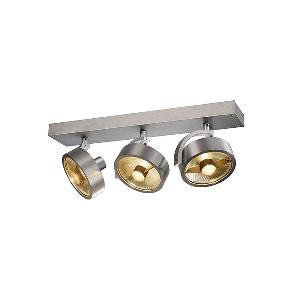 Strahler Kalu 3 QPAR111 3-Licht-Metallgrau