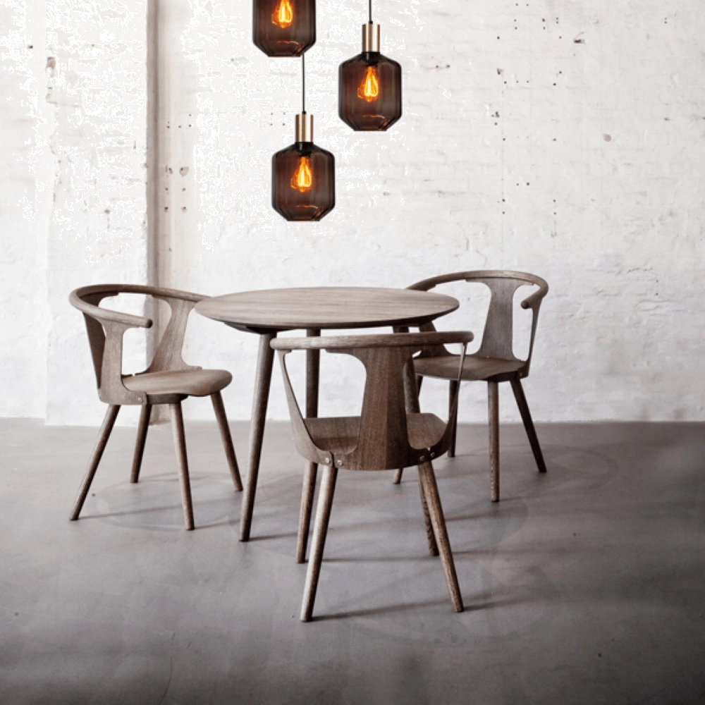 3-flammige Loft-Hängelampe - Gold - Porto mit roten Jagger-Brillen – Ø 24 cm Masterlight 8718121270838