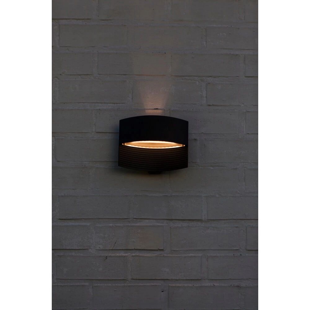 LED-Außenleuchte Lotus schwarz Lutec 6939412016733