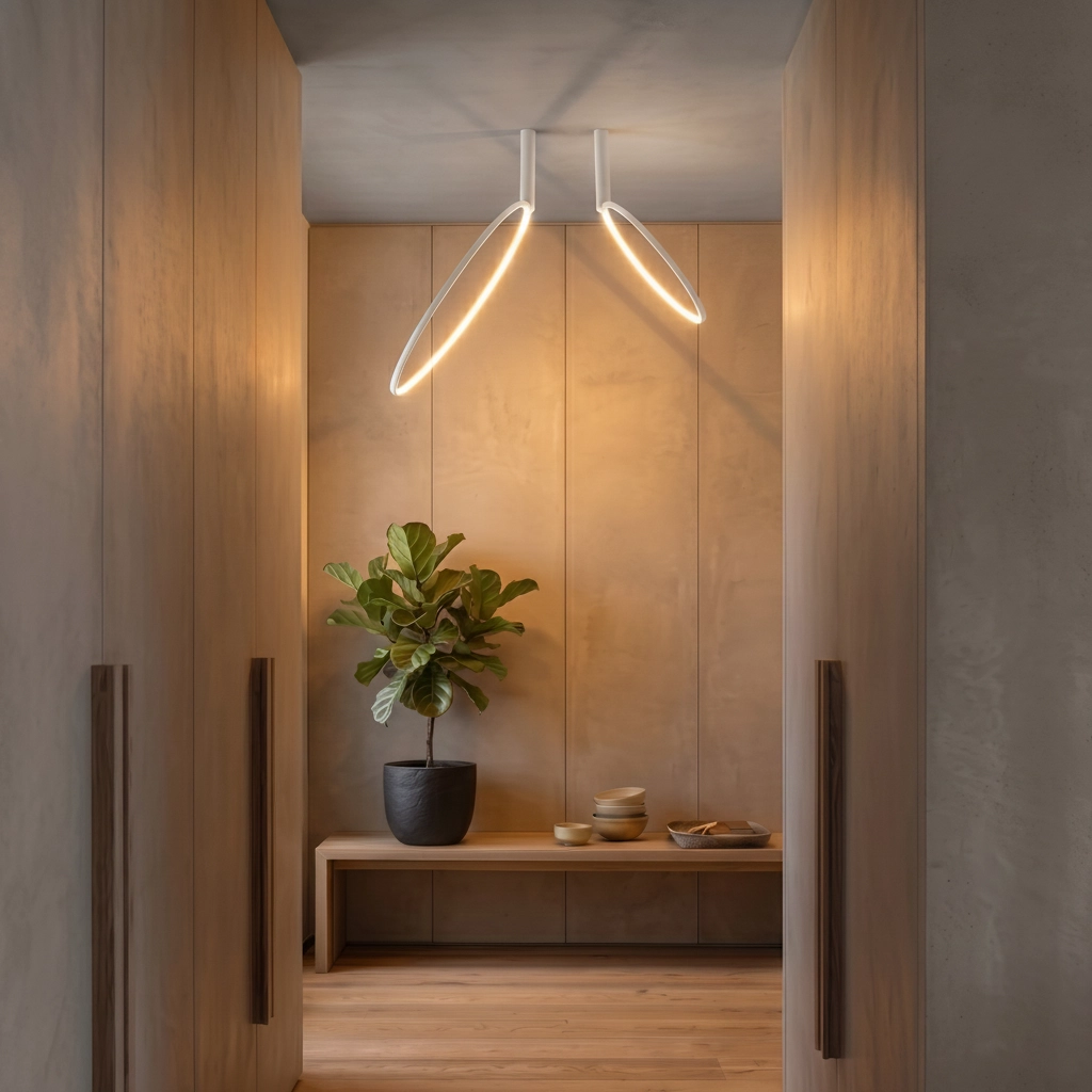 Design-Deckenleuchte Garve weiß Ø 40cm und Ø 60cm