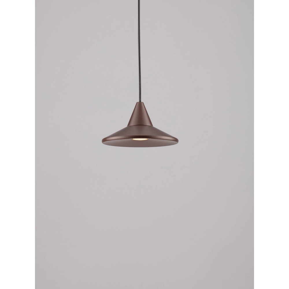 Pendelleuchte Dro Schlankes Design kaffeebraun Lyora 5212017445353