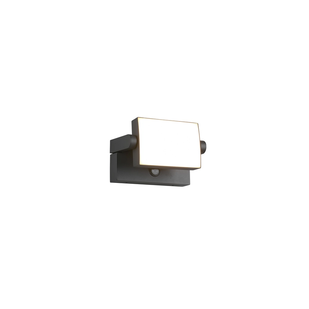 Gerichtete Wandleuchte Kansas anthrazit mit Sensor Trio 4017807603576