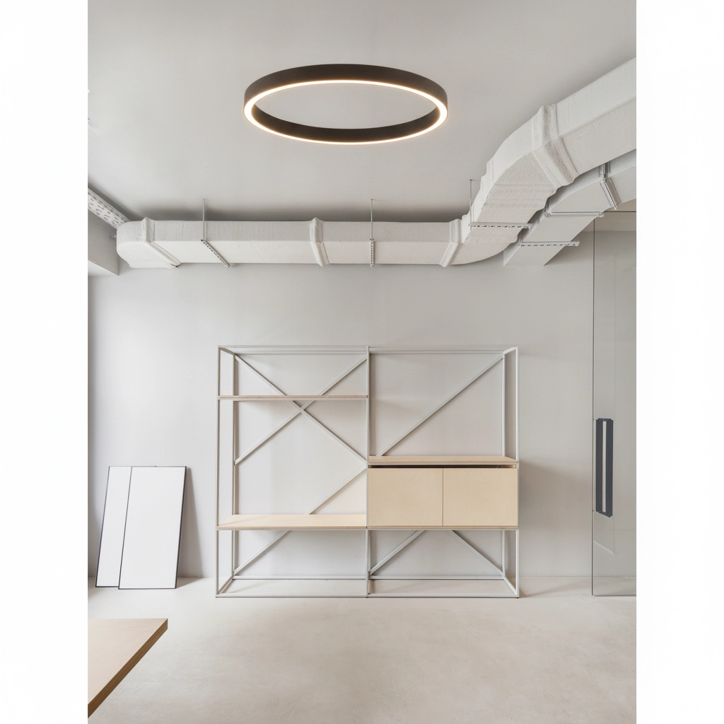Design-Deckenleuchte Sting schwarz Ø 100cm