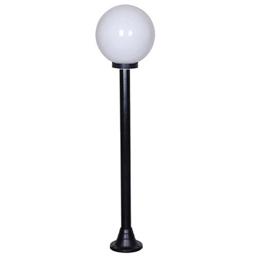 Glühbirne Lampe Bolano 121cm. Porträt weiß