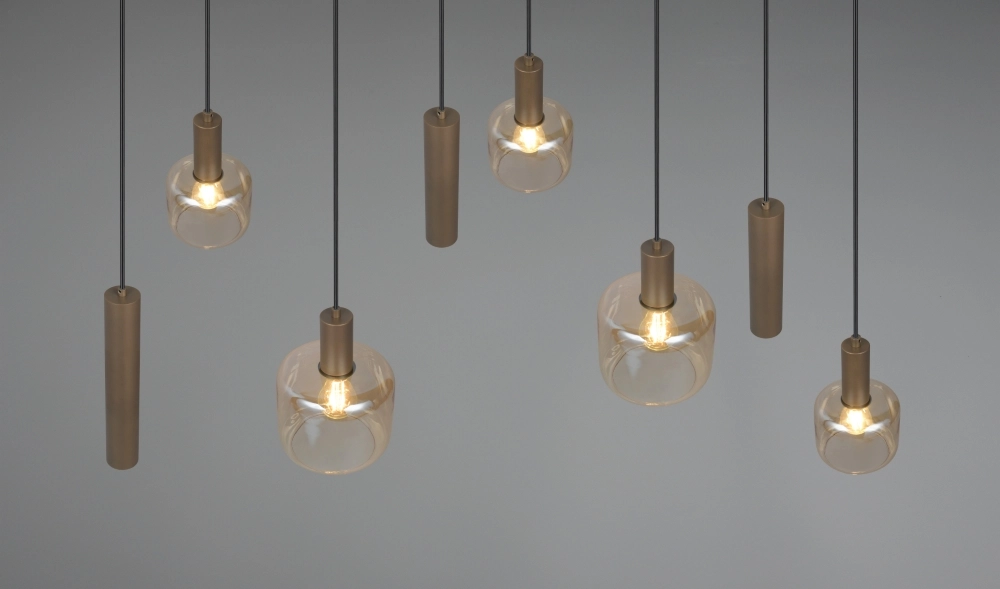 Design-Pendellampe Mataro 8-Licht (3x GU10) Trio 4017807707724