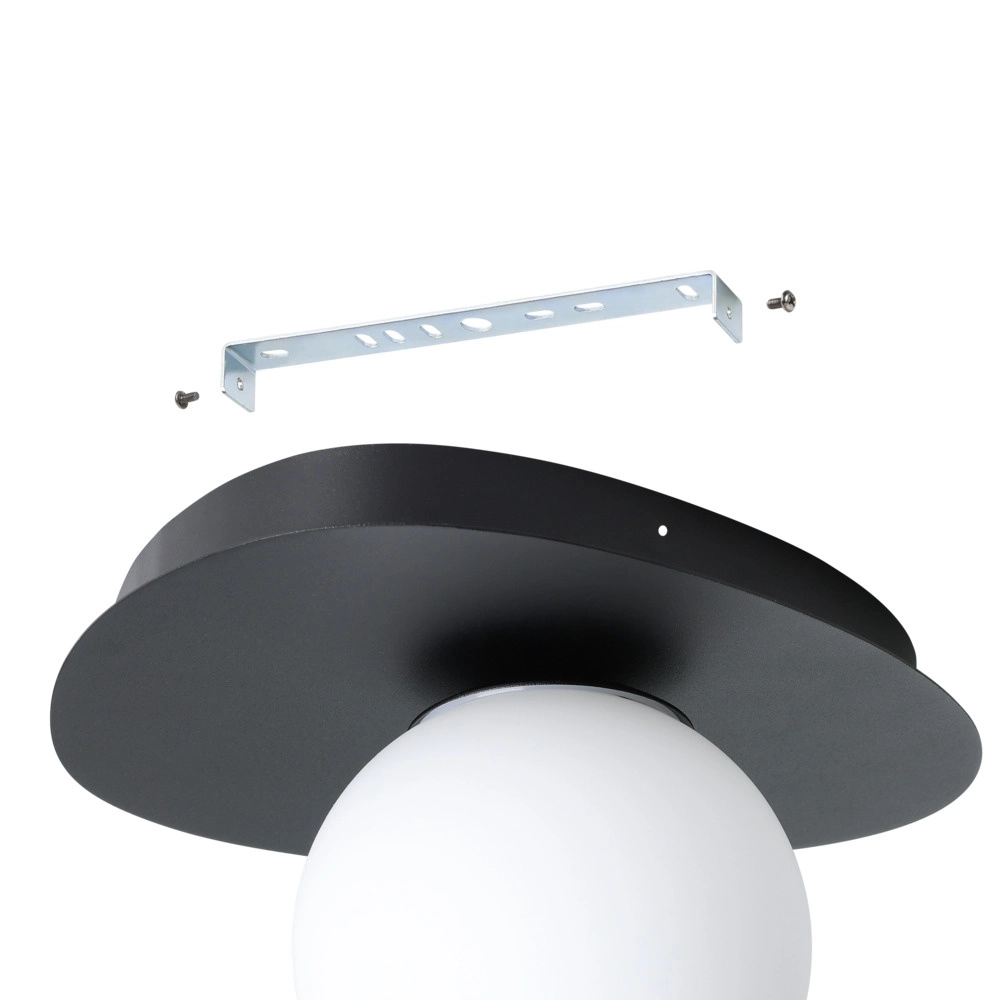 Deckenlampe Castrovido Single Schwarz Eglo 9008606360680