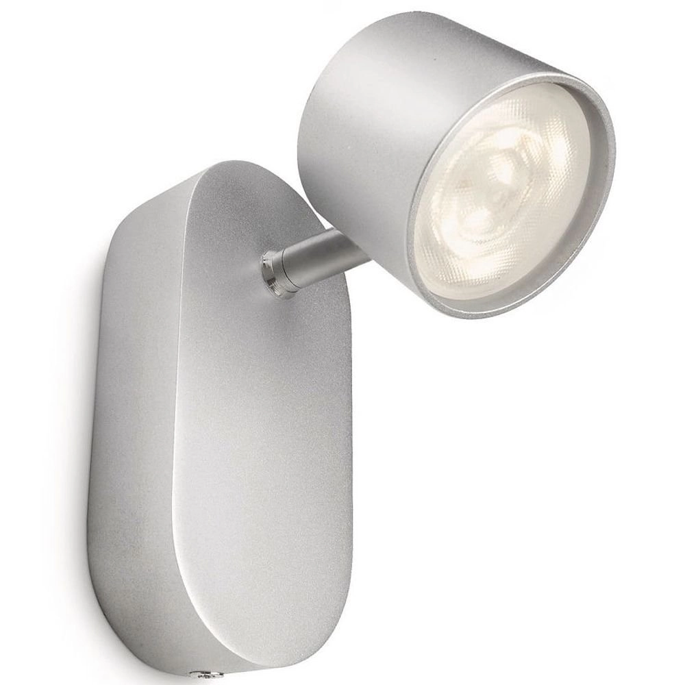 LED-Wandleuchte My Living Star Metallgrau Philips 8718291444855