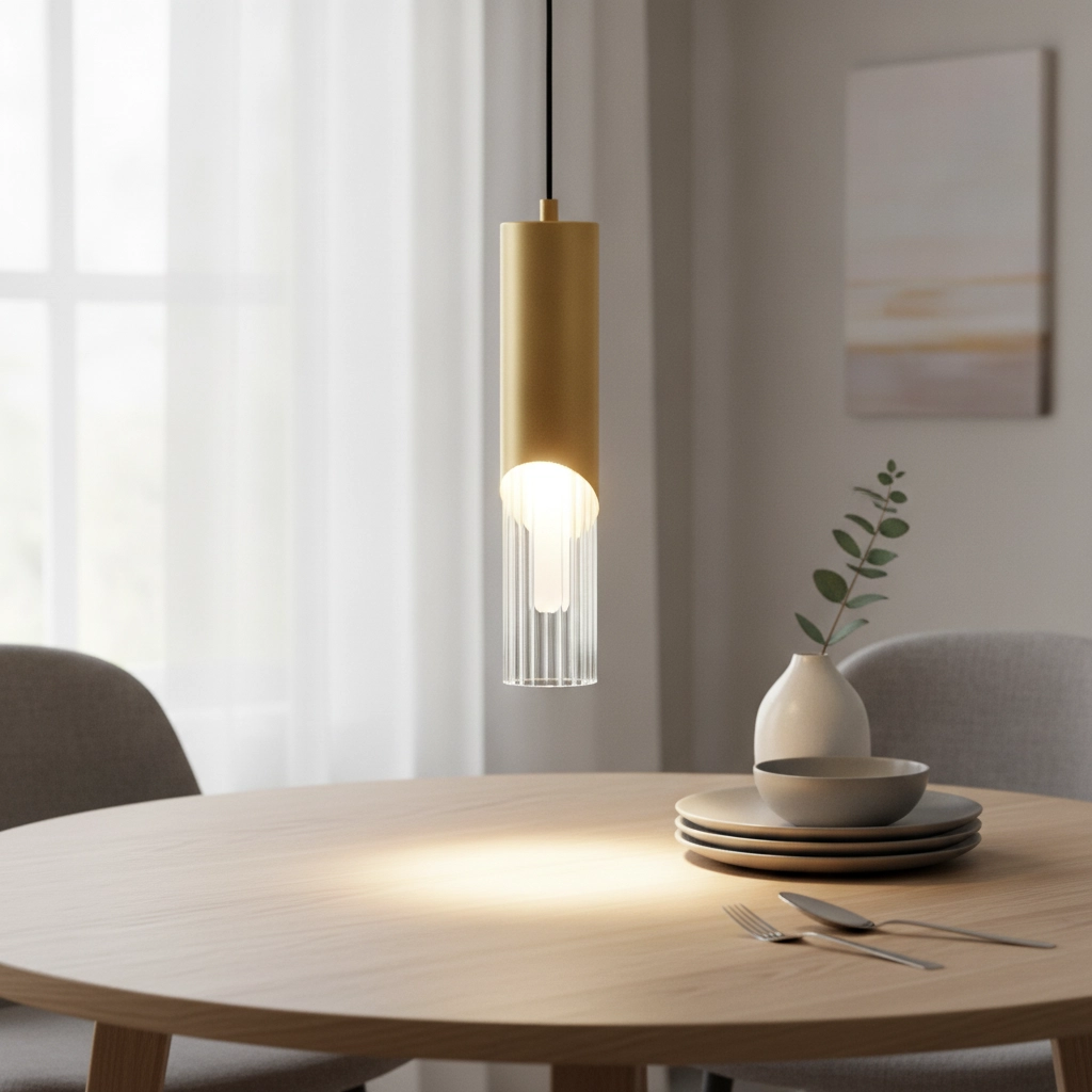 Design-Pendellampe Modesto Ø 8 cm Gold