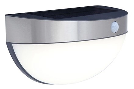 Solar wall lamp Bubble Stainless steel Lutec 6939412042701
