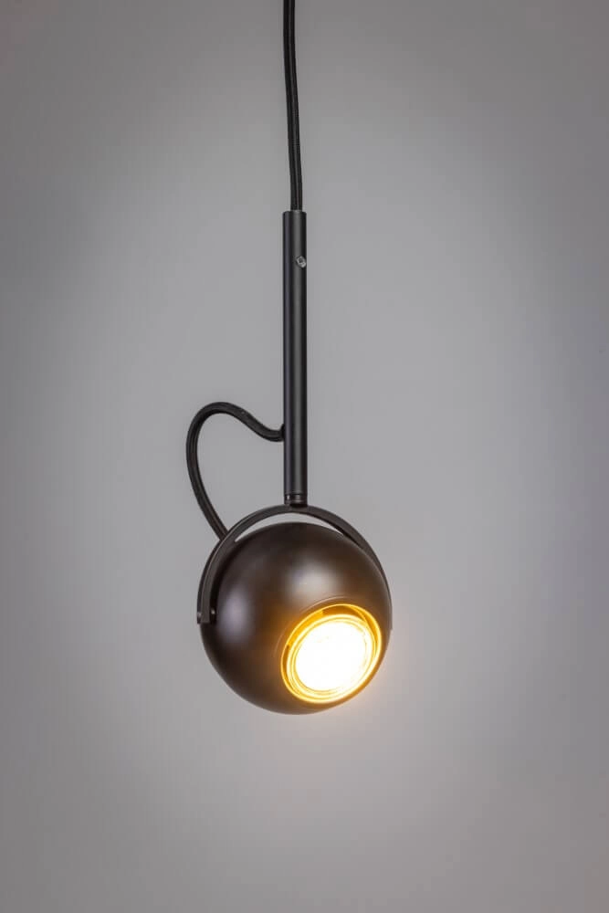 Schwarze Hängelampe The Eye 150cm ETH 8720195304562