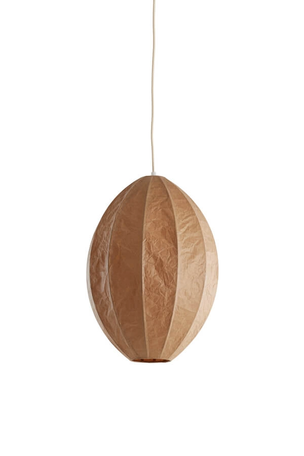 Braune Pendelleuchte Milatos Ø 28,5cm Light & Living 8717807743062
