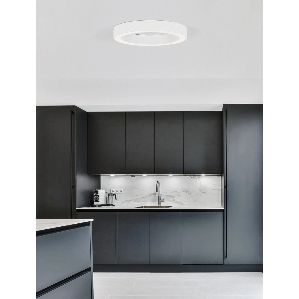 Deckenlampe Morbido weiß Ø 60cm Lyora 5212017438577