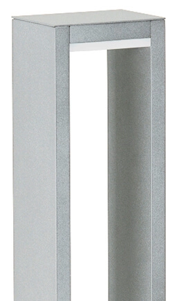 LED Gartenbeleuchtung Padestal 90 cm-grau Albert 4007235922424