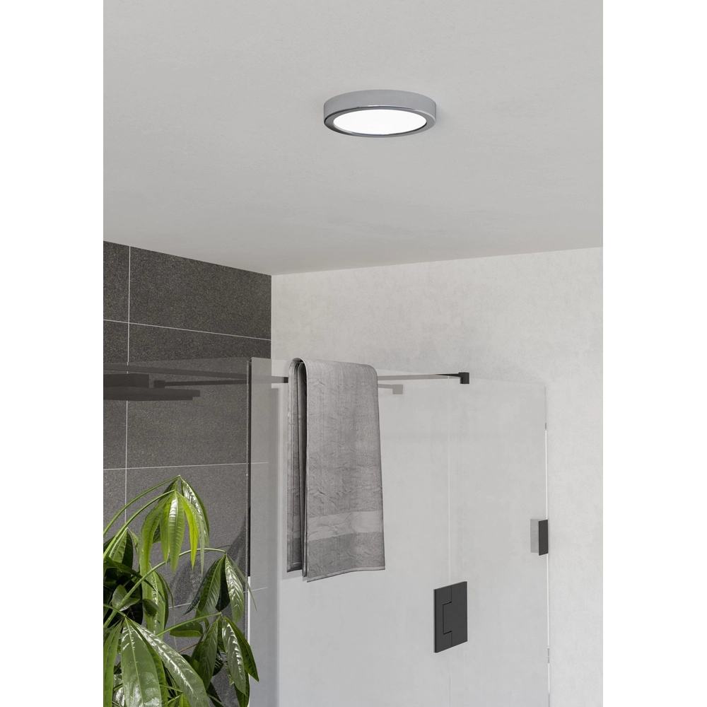 Chrom-Deckenlampe Fueva 6 LED – Ø 16,6 cm Eglo 9008606331055