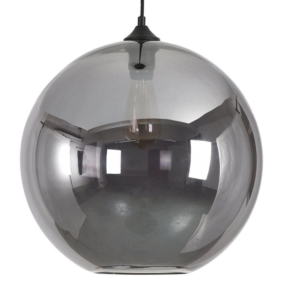 Ø 40cm Hängelampe Marino-40 Rauchglas Artdelight 8719831735853