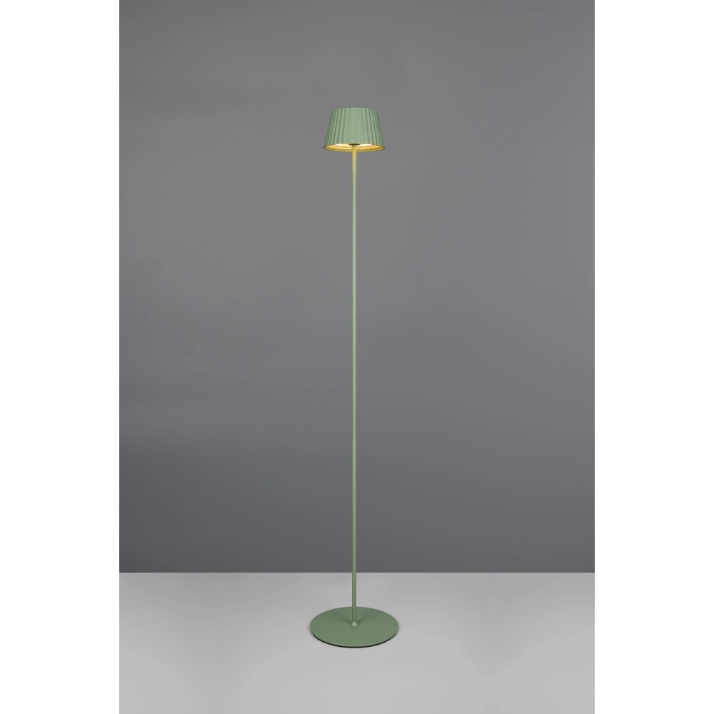 Stehlampe Suarez Pistaziengrün Trio 4017807601763