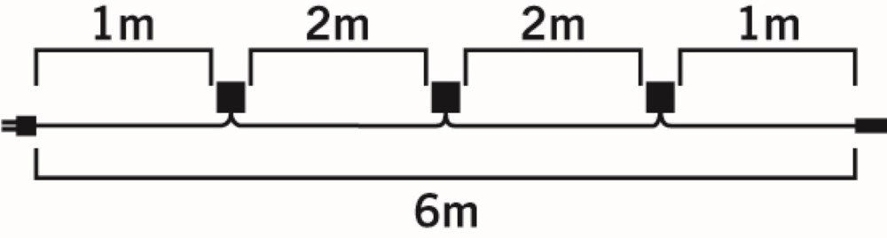 Verlängerungskabel Extension Cable 6m. 12v. KonstSmide 7318307471007