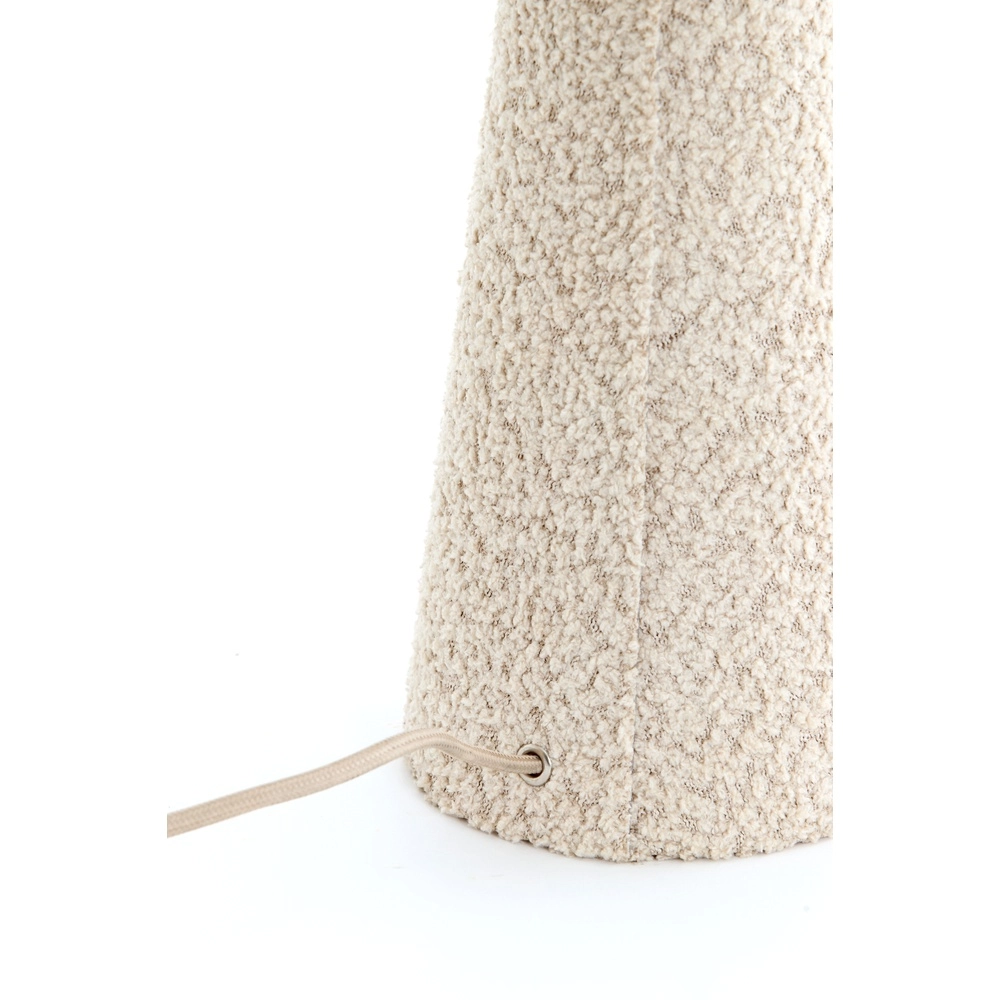 Boucle-Tischlampe Micky 58 cm – Sand Light & Living 8717807761127