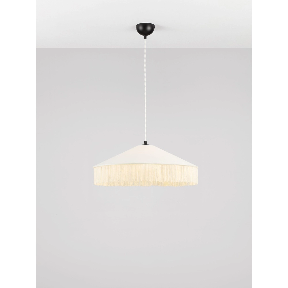 Tiffany-Pendellampe Velvy Beige Lyora 5212017493781
