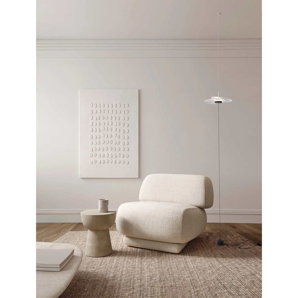 Stehlampe Olea Design weiß Ø 35cm Lyora 5212017456953