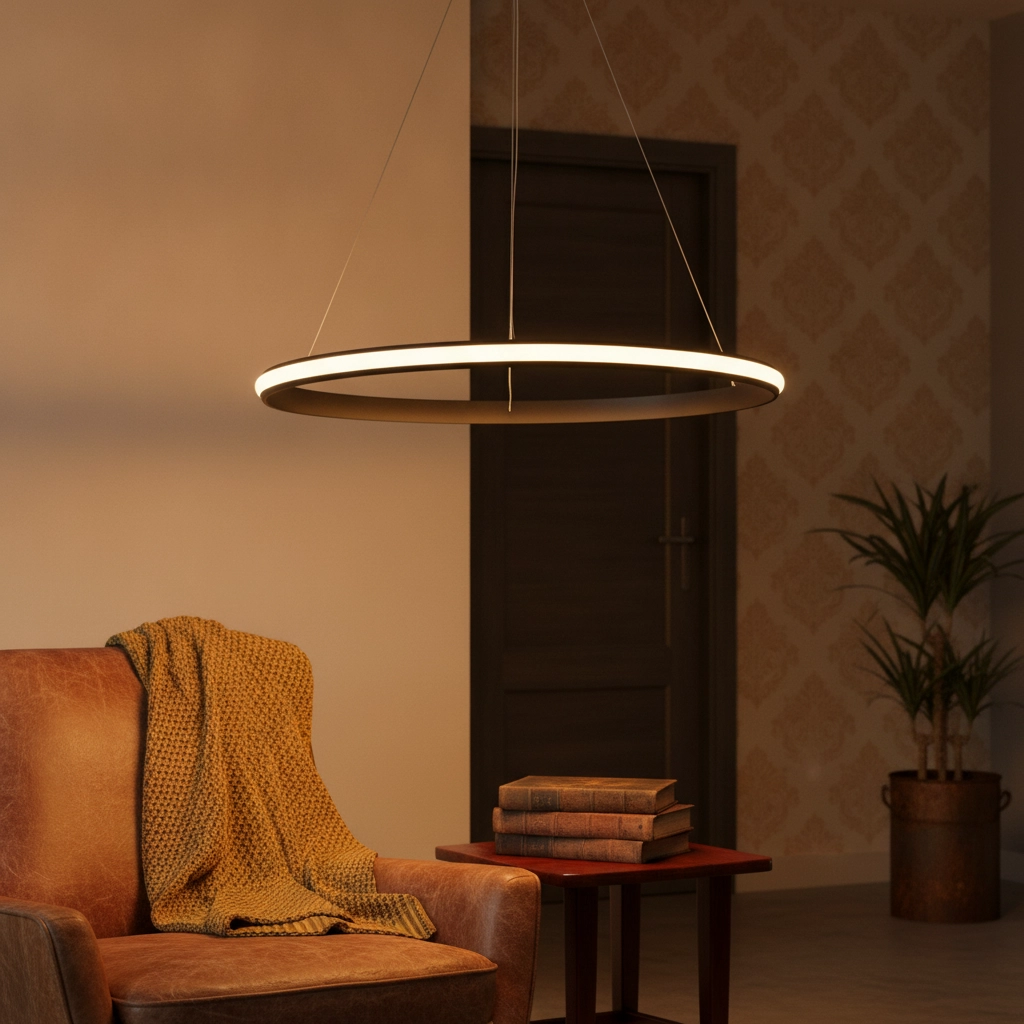 Design-Pendelleuchte Aries schwarz Ø 74cm