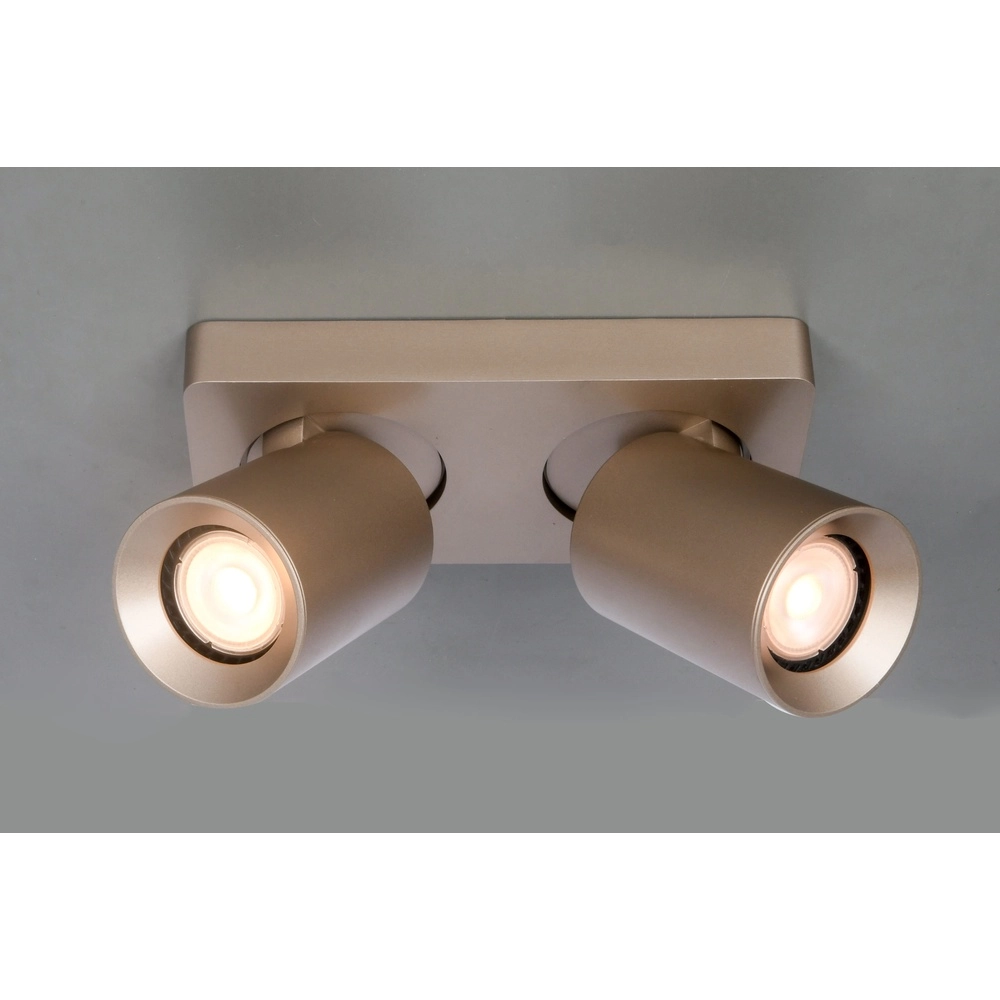 Doppel-Aufbaustrahler Megano Champagner Artdelight 8720701103474