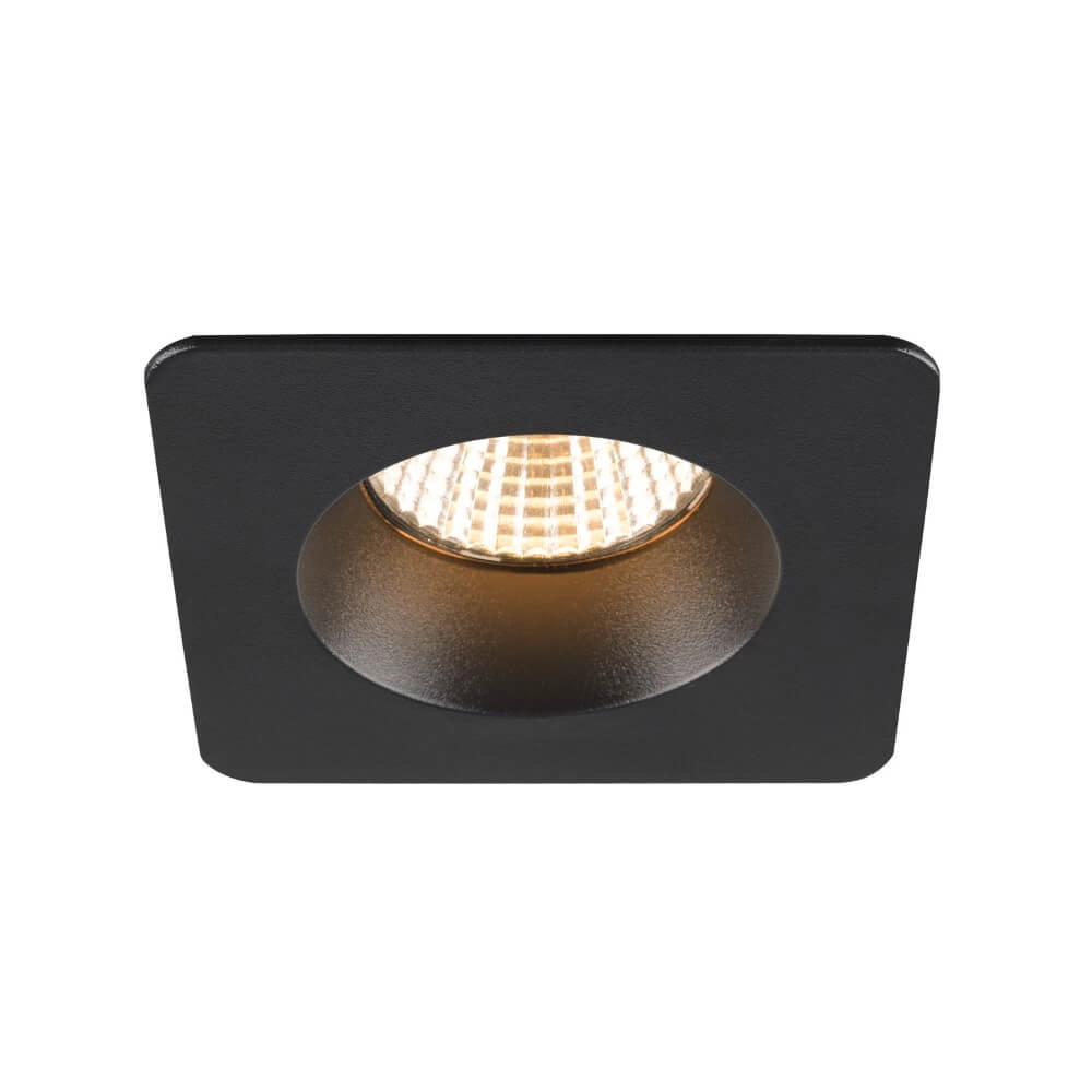 Montagering New Tria 68 IP65 quadratisch schwarz - ohne Beschlag SLV 4024163276429
